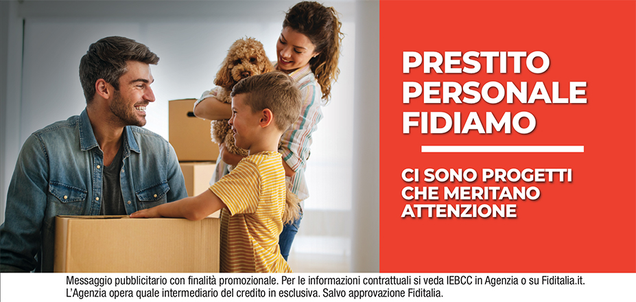 Agenzia Aesse Solutions S.a.s. Fiditalia | Palermo, Trapani, Mazara Del Vallo | Prestito Personale Fidiamo - Ti aspettiamo per realizzare i tuoi progetti. Messaggio pubblicitario con finalità promozionale. Per le informazioni contrattuali si veda IEBCC in Agenzia o su Fiditalia.it. L’Agenzia opera quale intermediario del credito in esclusiva. Salvo approvazione Fiditalia.